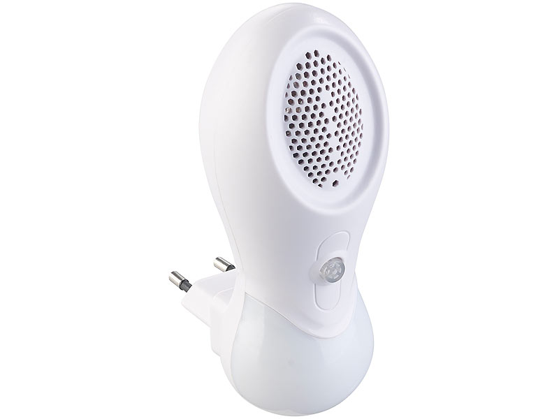 2in1-Steckdosen-Ionisator-Luftreiniger & LED-Nachtlicht, bis 15 m² 2in1-Steckdosen-Ionisator-Luftreiniger & LED-Nachtlicht, bis 15 m²
