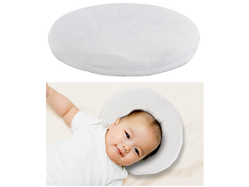 Memory-Foam-Kopfkissen für Babys, ergonomisch, OEKO-TEX® Standard 100 Memory-Foam-Kopfkissen für Babys, ergonomisch, OEKO-TEX® Standard 100