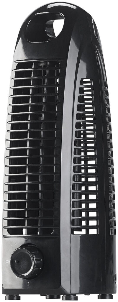 Turm-Tischventilator VT-110 mit 2 Geschwindigkeits-Stufen, 10 Watt Turm-Tischventilator VT-110 mit 2 Geschwindigkeits-Stufen, 10 Watt