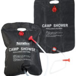 Solar-Garten- und Camping-Dusche, 20 Liter, 2er-Set