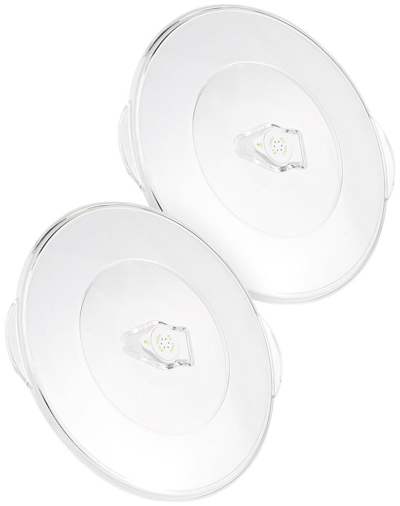 Vakuum-Universaldeckel, Ø 15-23,5 cm, 2er-Set
