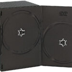 Doppel DVD Slim (7mm) Box 10er-Set schwarz