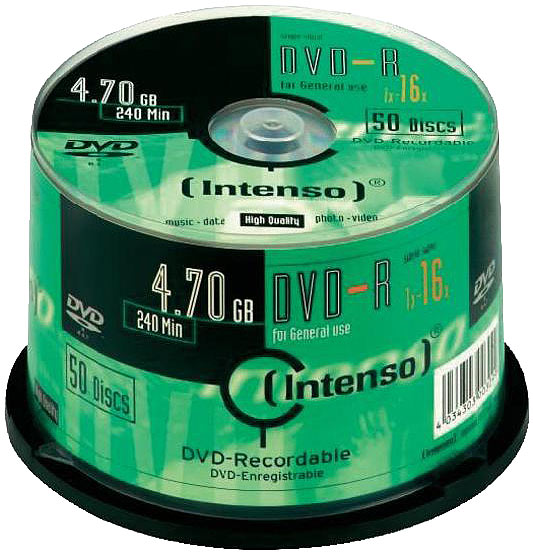 DVD-R 4.7GB 16x, 50er-Spindel