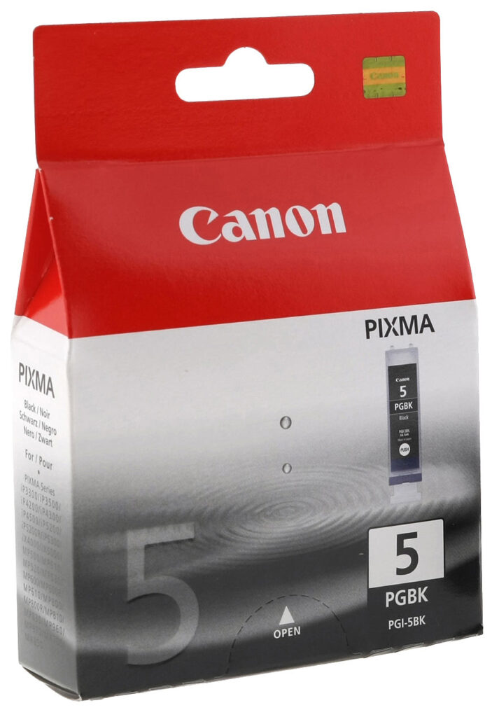 Original Tintenpatrone PGI-5BK, black