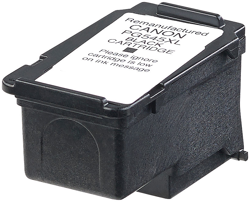 Recycled Tintenpatrone für Canon (ersetzt PG-545XL), Schwarz Recycled Tintenpatrone für Canon (ersetzt PG-545XL), Schwarz