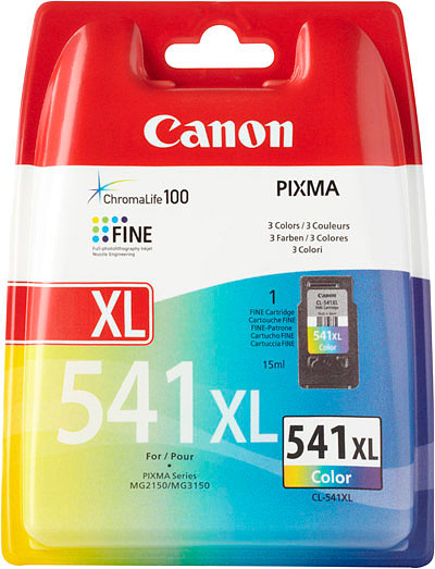 Original Tintenpatrone CL-541XL, color