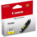 Original Tintenpatrone CLI-551Y, yellow