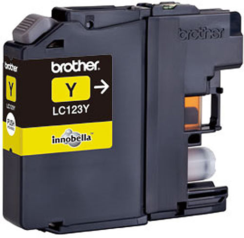 Original Tintenpatrone LC-123Y, yellow