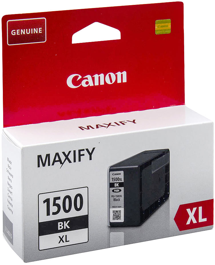 Original Tintenpatrone PGI-1500XL BK, black
