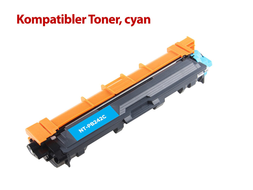 Kompatibler Toner für BrotherTN-242C, cyan, für z.B.: HL-3142 CW Kompatibler Toner für BrotherTN-242C, cyan, für z.B.: HL-3142 CW