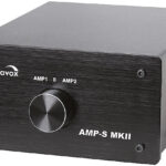Verstärker-/Boxen-Umschalter AMP-S MKII, schwarz