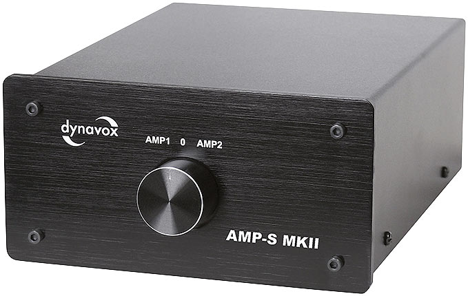 Verstärker-/Boxen-Umschalter AMP-S MKII, schwarz Verstärker-/Boxen-Umschalter AMP-S MKII, schwarz