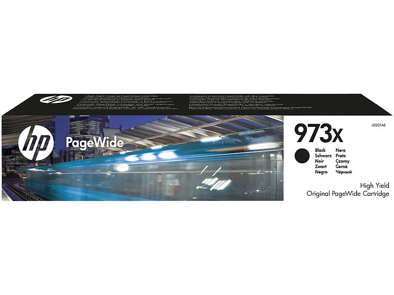 Original Tintenpatrone HP973X, schwarz