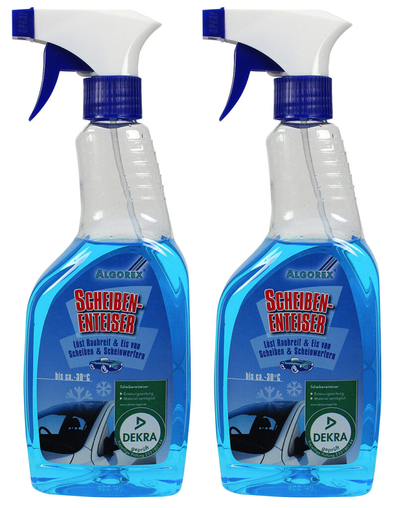 2er-Set Scheibenenteiser, je 500 ml, schützt vor Wiedervereieisung 2er-Set Scheibenenteiser, je 500 ml, schützt vor Wiedervereieisung