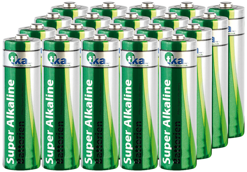 Super-Alkaline-Batterien Mignon 1,5V Typ AA, 20 Stück Super-Alkaline-Batterien Mignon 1,5V Typ AA, 20 Stück