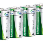 Sparpack Alkaline Batterien Mono 1,5V Typ D im 4er-Pack