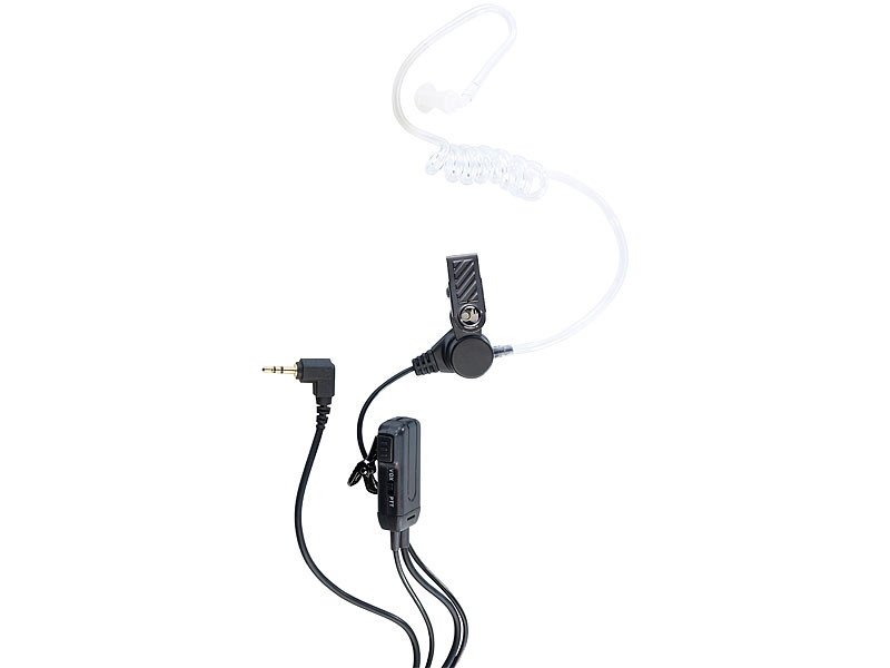 Profi Walkie-Talkie Security-Schallschlauch-Headset Profi Walkie-Talkie Security-Schallschlauch-Headset