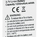 Reserve-Akku 1200 mAh für Notruf-Handy „XL-959“