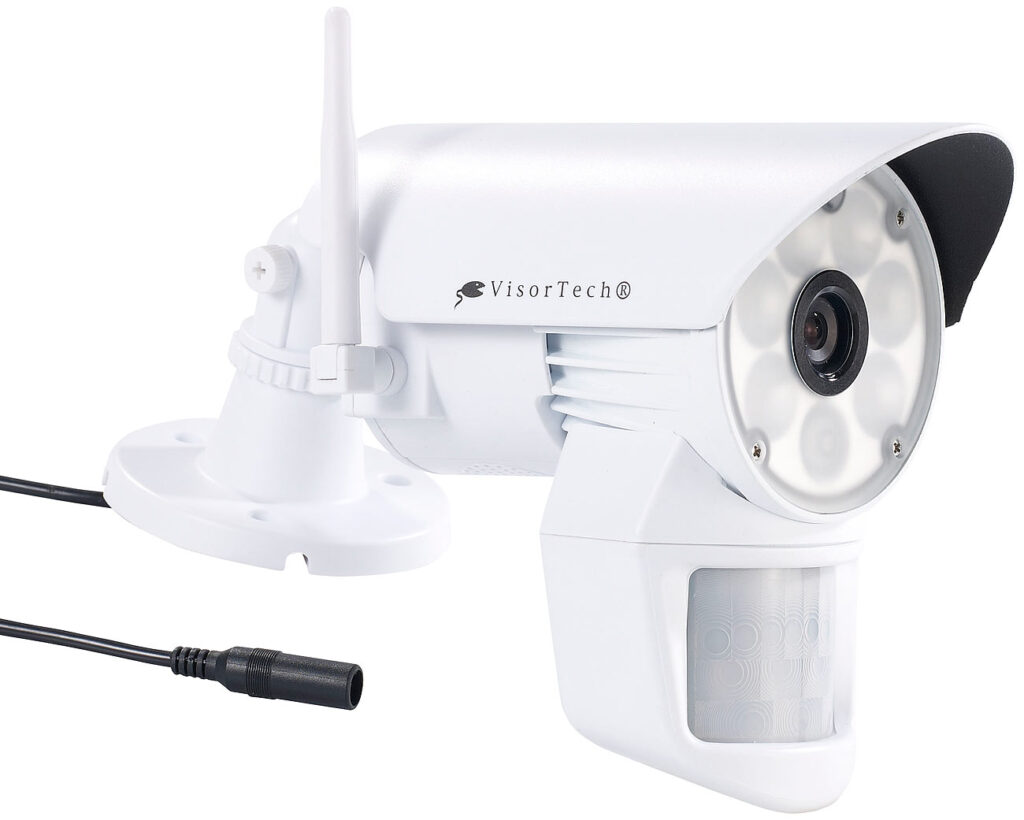 Überwachungskamera DSC-720.led mit LED-Licht und PIR-Sensor Überwachungskamera DSC-720.led mit LED-Licht und PIR-Sensor