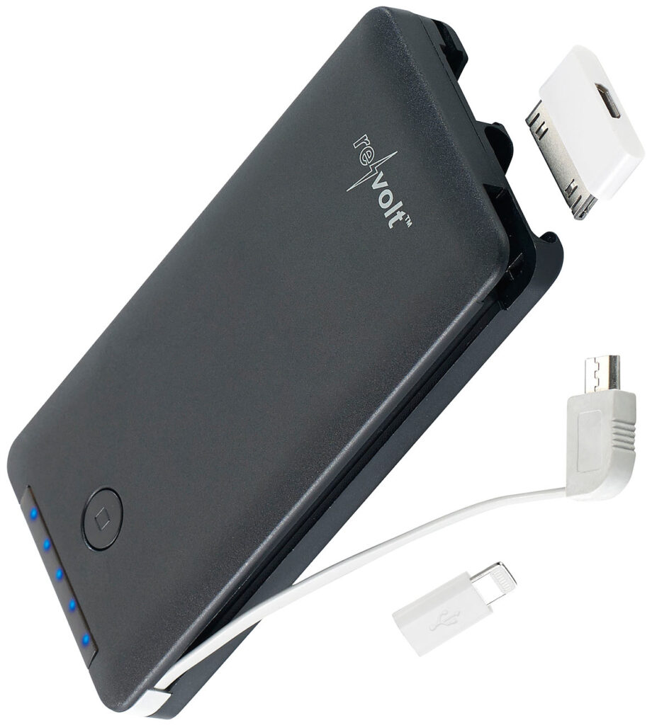 Powerbank mit 5.200 mAh für iPad, iPhone, Handy & USB-Geräte Powerbank mit 5.200 mAh für iPad, iPhone, Handy & USB-Geräte