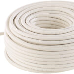 Sat-Anschluss-Set mit 25 m zuschneidbarem Kabel und 2 F-Steckern