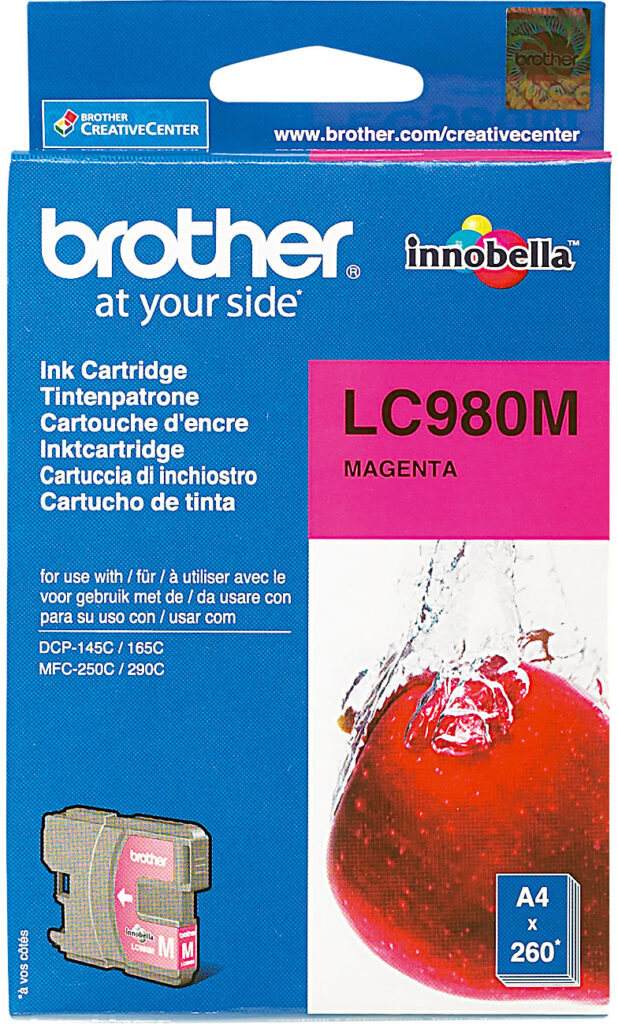 Original Tintenpatrone LC980M, magenta