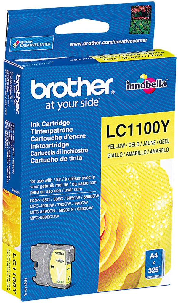 Original Tintenpatrone LC1100Y, yellow