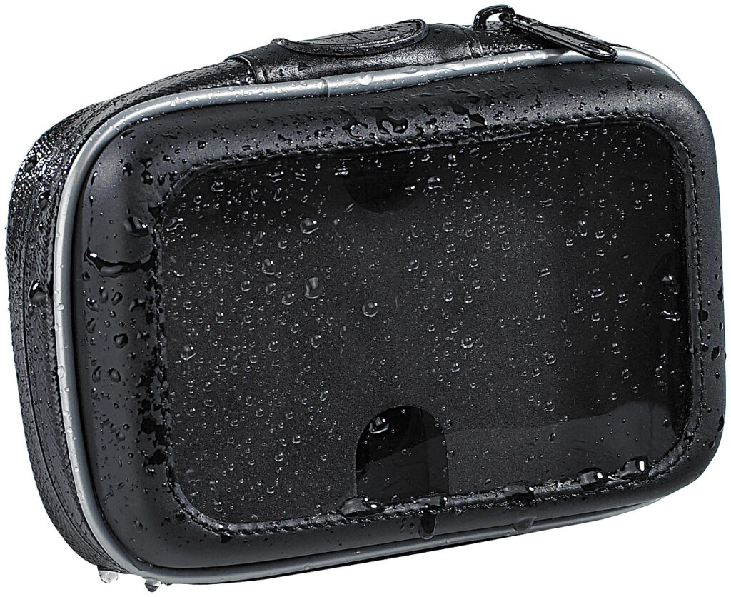 Spritzwasserfeste Navi-Schutztasche mit Powerbank, gross Spritzwasserfeste Navi-Schutztasche mit Powerbank, gross