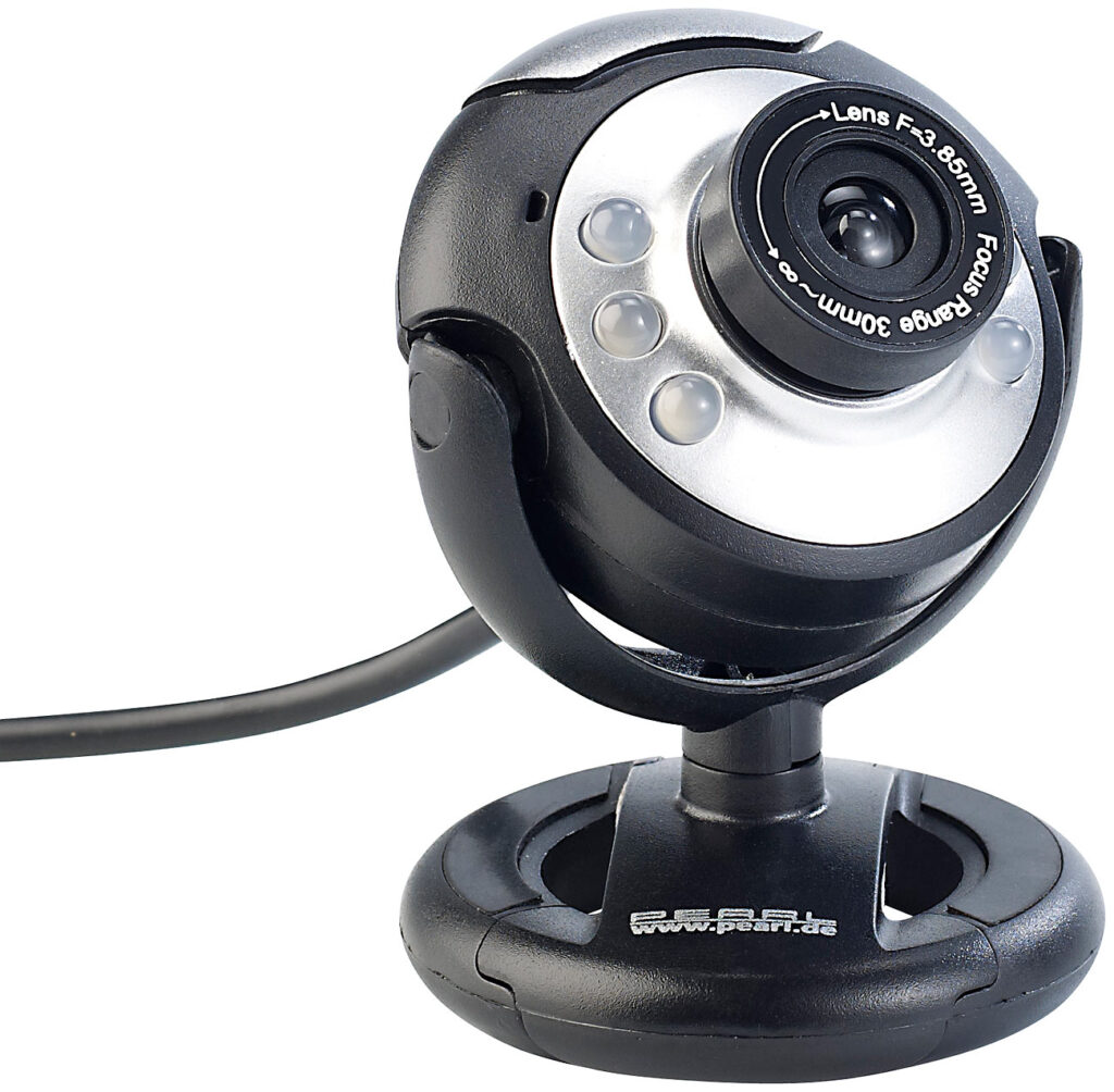 Hochauflösende USB-Webcam mit 6 LEDs, HD-Video (1280 x 1024 Pixel) Hochauflösende USB-Webcam mit 6 LEDs, HD-Video (1280 x 1024 Pixel)