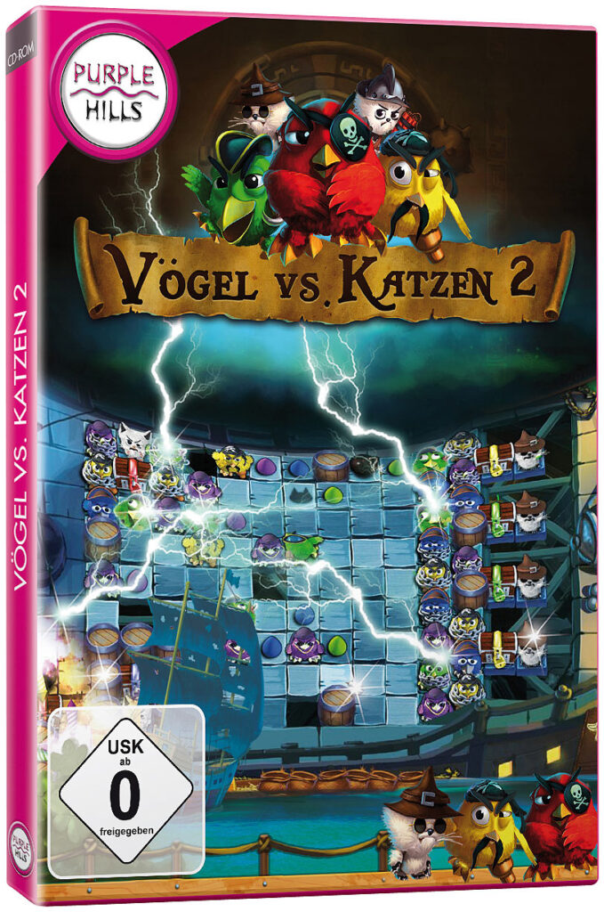 PC-Spiel „Vögel vs. Katzen 2“