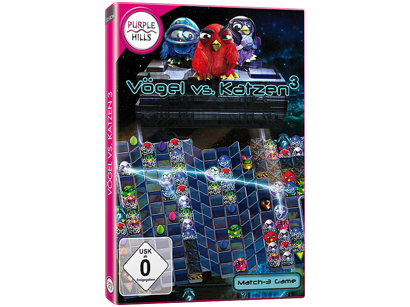 PC-Spiel „Vögel vs. Katzen 3“