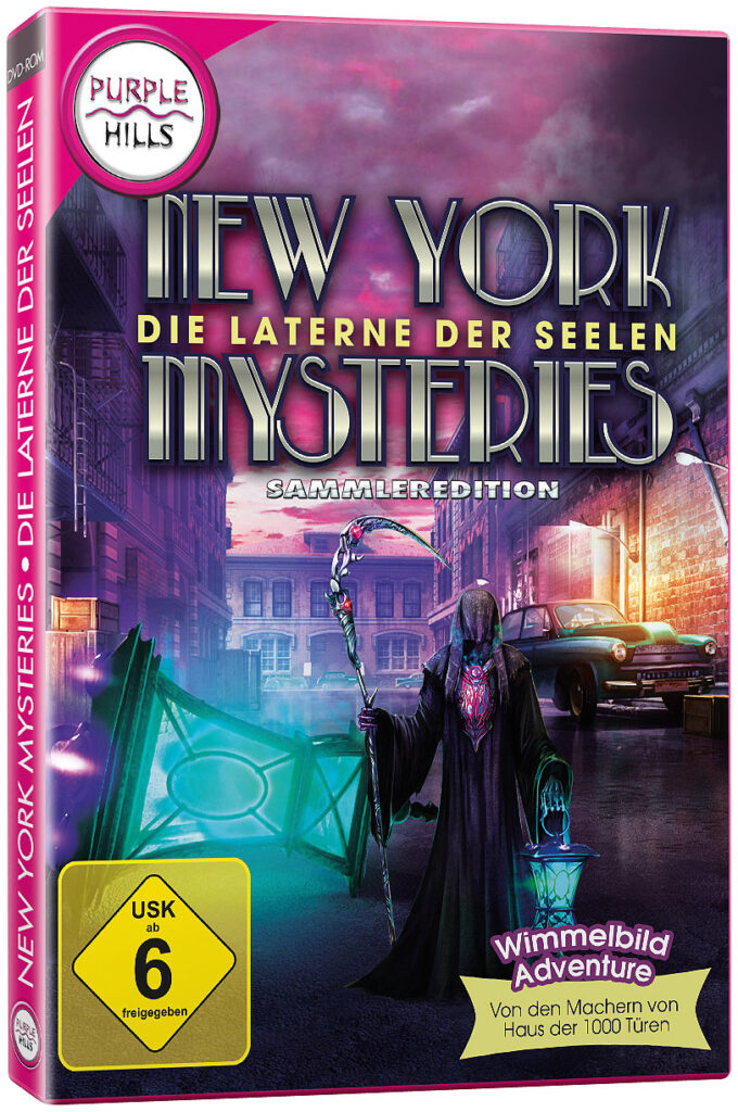 Wimmelbild-PC-Spiel „New York Mysteries – Laterne der Seelen“ Wimmelbild-PC-Spiel „New York Mysteries – Laterne der Seelen“