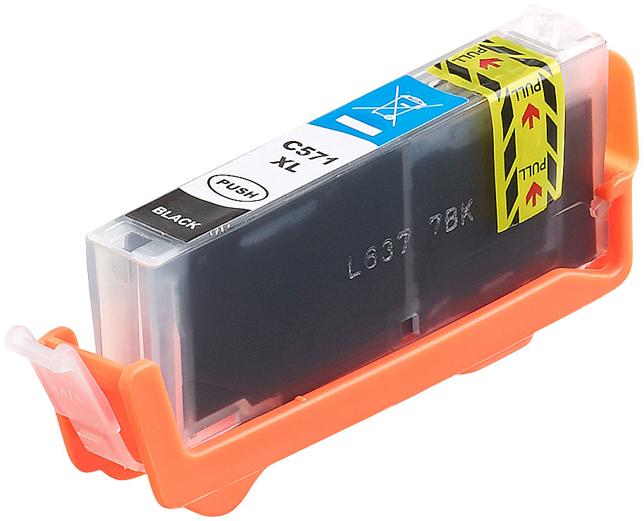 Patrone für CANON (ersetzt CLI-571BK XL), black