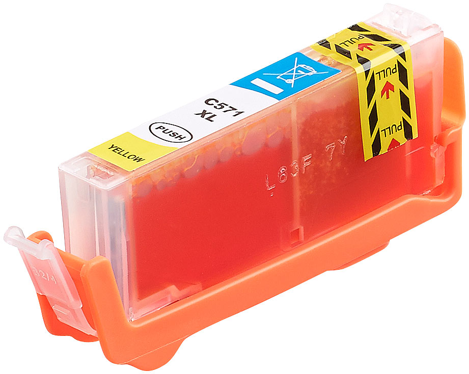 Patrone für CANON (ersetzt CLI-571Y XL), yellow