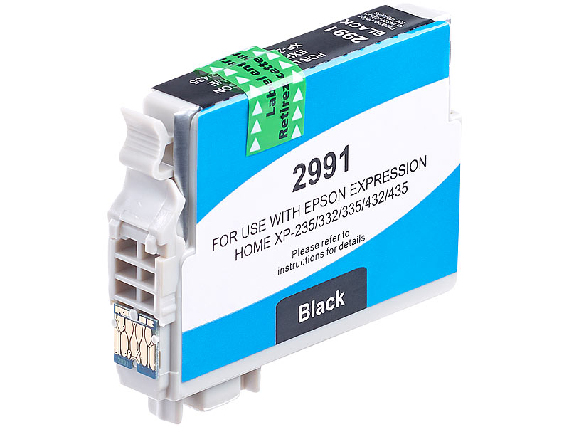 2x Tintenpatrone für Epson (ersetzt T2991 / 29XL), black 2x Tintenpatrone für Epson (ersetzt T2991 / 29XL), black