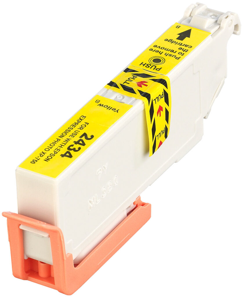 Tintenpatrone für Epson (ersetzt T2434 / 24XL), yellow Tintenpatrone für Epson (ersetzt T2434 / 24XL), yellow