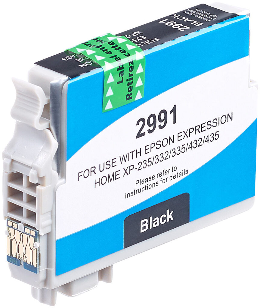 Tintenpatrone für Epson (ersetzt T2991 / 29XL), black Tintenpatrone für Epson (ersetzt T2991 / 29XL), black