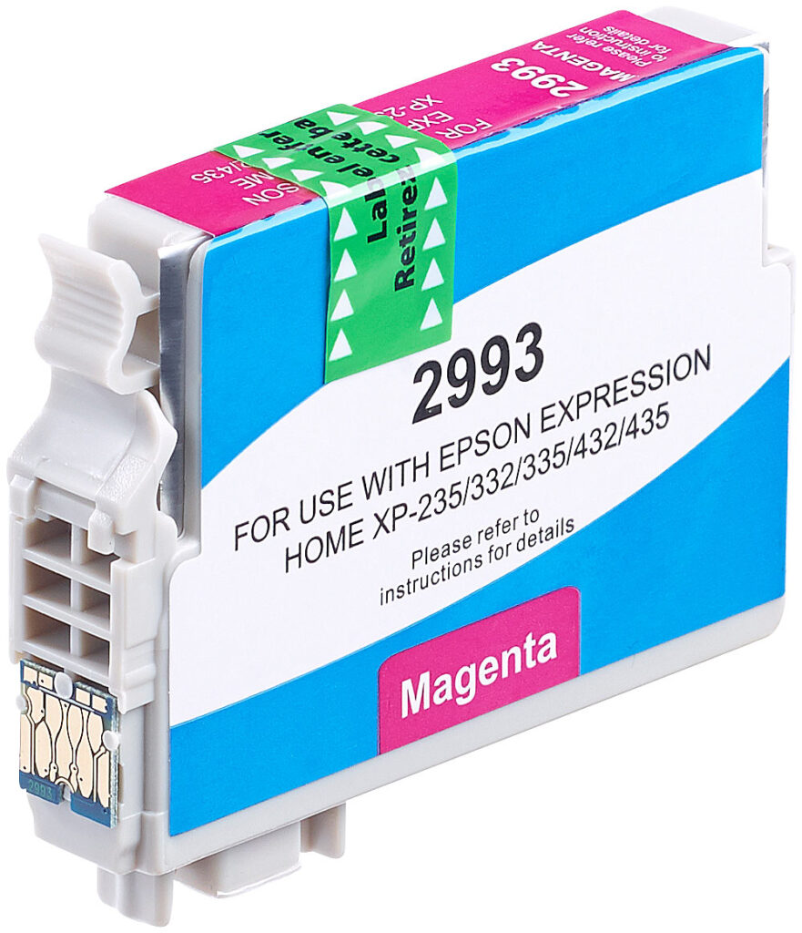 Tintenpatrone für Epson (ersetzt T2993 / 29XL), magenta Tintenpatrone für Epson (ersetzt T2993 / 29XL), magenta