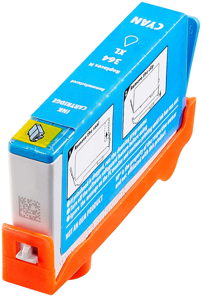 Patrone für HP (ersetzt CB323EE, No.364XL), cyan