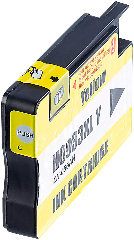 Patrone für HP (ersetzt CN056AE, No.933XL), yellow Patrone für HP (ersetzt CN056AE, No.933XL), yellow