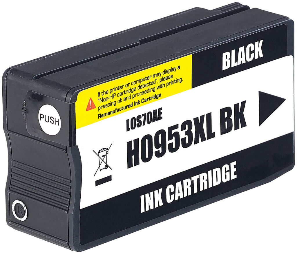 Tintenpatrone für HP (ersetzt No.953XL), schwarz