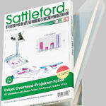 50 Inkjet-Overhead-Folien, DIN A4, transparent, 115 µm