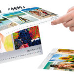 Tischkalender-Set A5 quer 260g/m² inklusive Software
