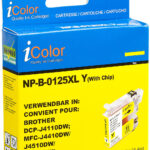Patrone für Brother (ersetzt LC125XL), yellow