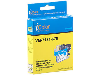 Tinten-Patrone LC-3211C für Brother-Drucker, cyan (blau) Tinten-Patrone LC-3211C für Brother-Drucker, cyan (blau)