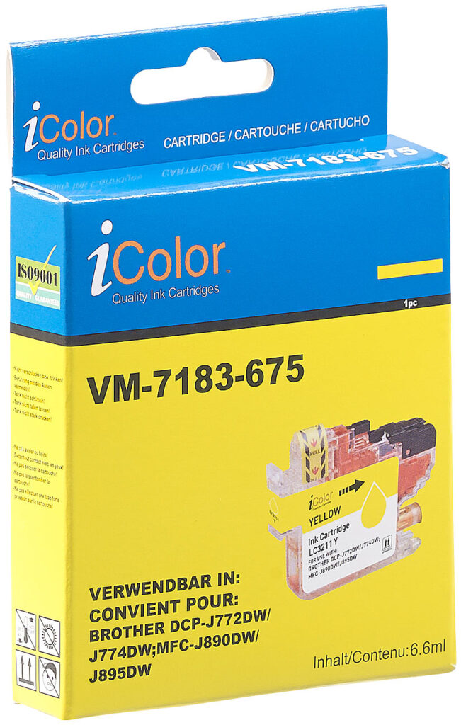 Tinten-Patrone LC-3211Y für Brother-Drucker, yellow (gelb)