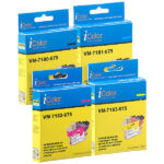 Tinten-Patronen ColorPack LC-3211 für Brother-Drucker, BK/C/M/Y