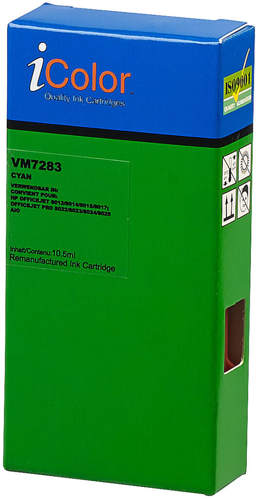Tintenpatrone für HP (ersetzt HP 912XL), cyan
