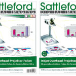 100 Inkjet-Overhead-Folien, DIN A4, transparent, 115 µm, Sparpack
