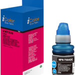 Nachfüll-Tinte für Epson, ersetzt Epson C13T664240, cyan (blau)